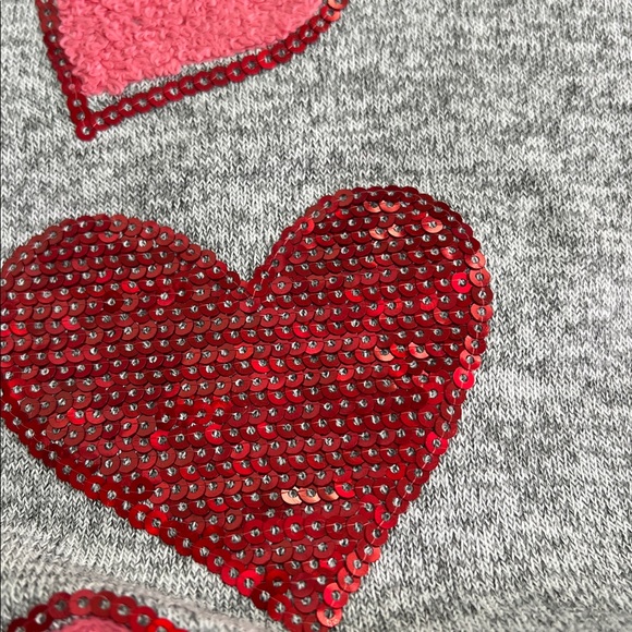 Gray Love Heart Women's Top - Picture 8 of 11